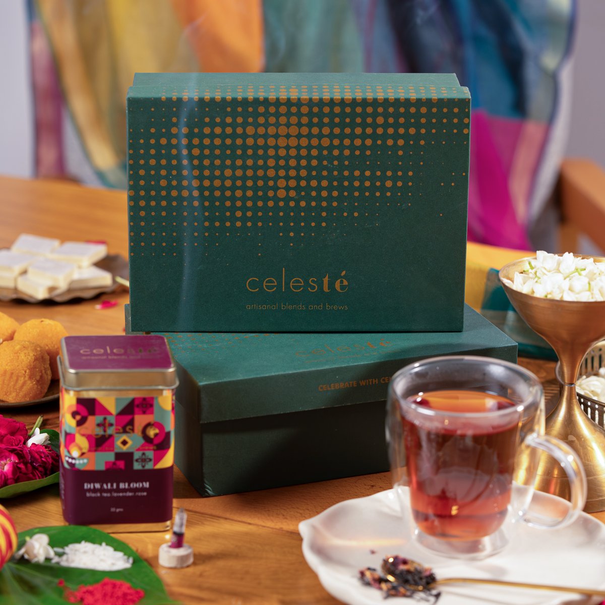Give the gift of wellness this festive season with our customizable Set of 2 Artisanal Tea Gift Box. Thoughtfully crafted with natural blends, it's the perfect way to share warmth, health, and joy with loved ones. 🎁✨ 

Order yours today!
celes-te.com/collections/gi…