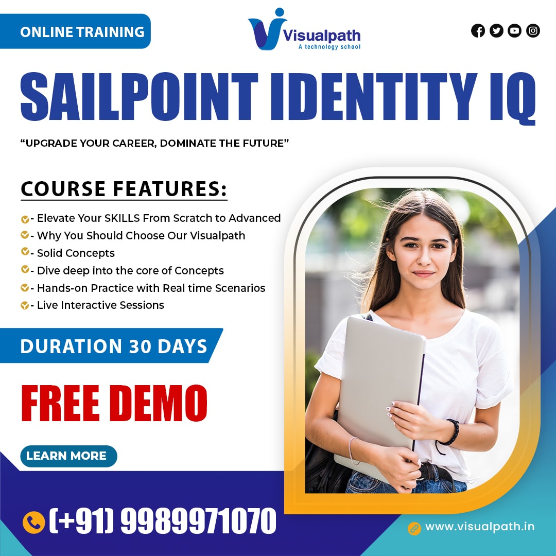 anikasharma98's tweet photo. Join #visualpathpro’s leading #SailPoint Online Training to transform your identity governance skills.  Book a Free Demo session at +91-9989971070
WhatsApp: https://t.co/UaZonsCeD6
Visit us: https://t.co/slMmiezCtf
#SailPoint #sailpointidentity #IBMSecurity #IAM #cloudcomputing https://t.co/6IM38MZCwm