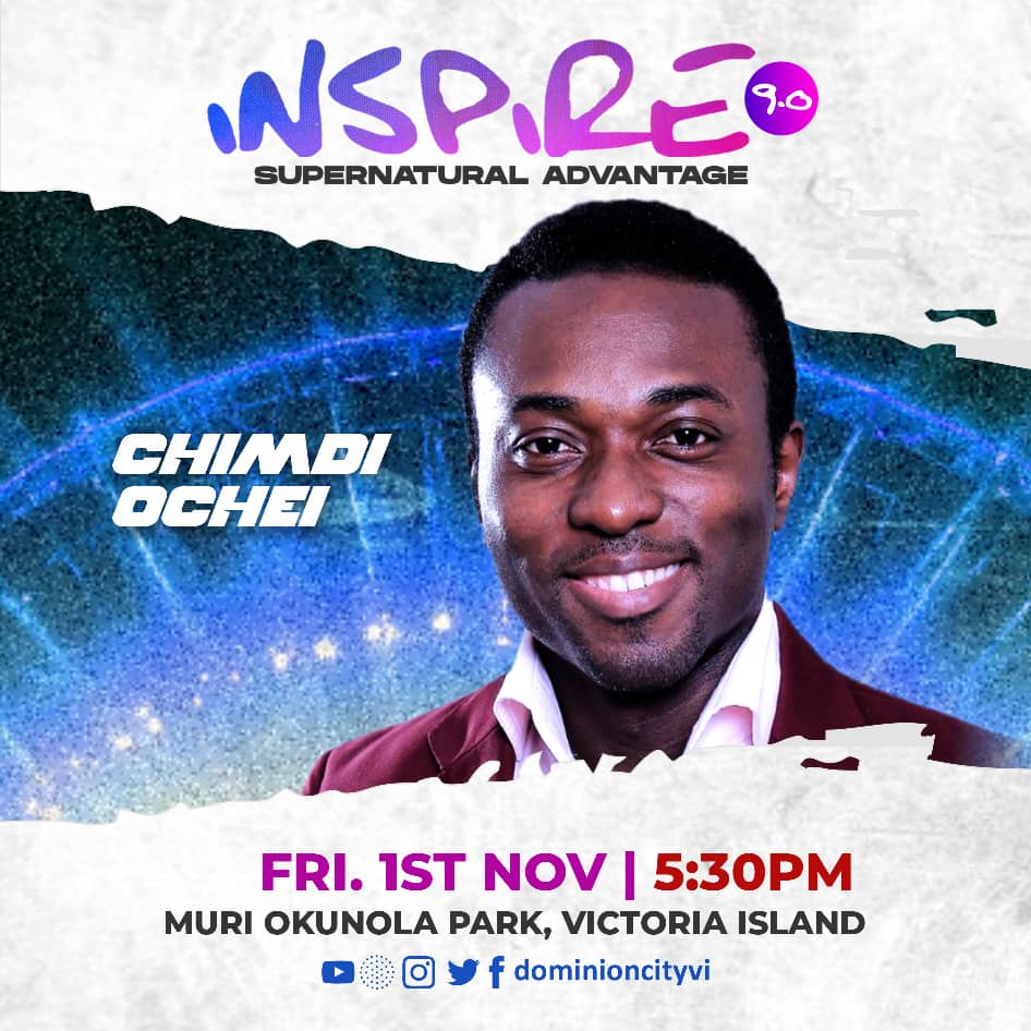 Dominioncityvi's tweet photo. #Inspire9 with @Chimdisluv
@victoriaorenze @mercychinwo_
@anthonykani @NeonAdejo
@nosaalways
#DcAngels
Get ready,
π *DATE:* 1st November
β° *TIME:* 5:30 PM
π *VENUE:* Muri Okunola Park, Victoria Island, Lagos.
#worship
#DominionCity
#pastordavidogbueli https://t.co/6AgfwALZfv
