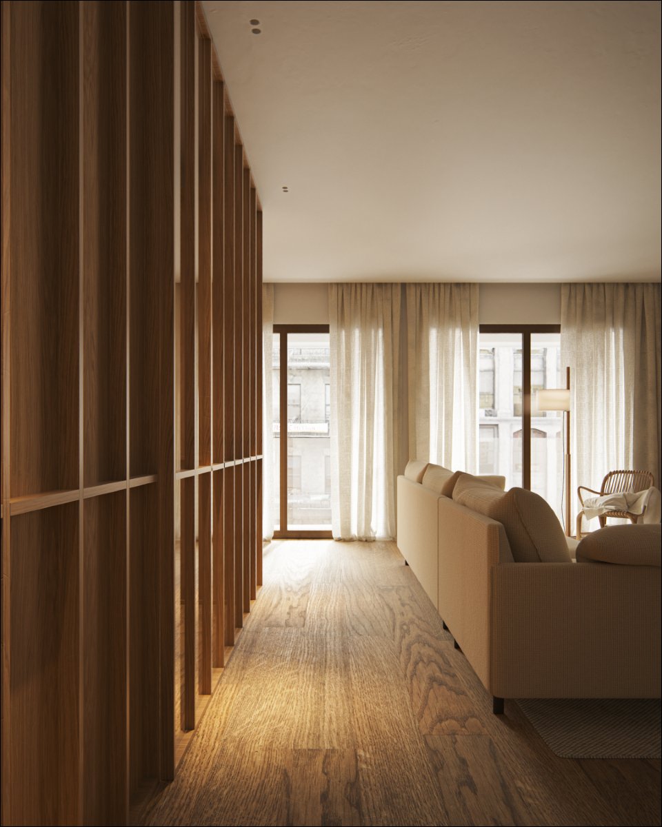 APARTAMENTO COLÓN 

La incorporación del interiorismo como parte del proyecto arquitectónico es fundamental para el resultado global. En esta vivienda, la madera ocupa un papel destacado, aportando calidez a las diferentes estancias.

@rubenmuedra_arquitectura