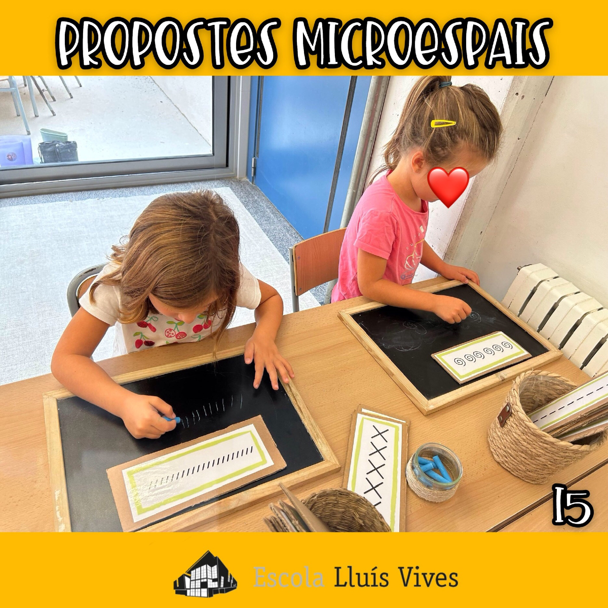Fa unes setmanes I5 ha donat el tret de sortida a les propostes d'aula en els diferents microespais d'aprenentatge. Tots els infants les han rebut amb moltes ganes i il·lusió per aprendre i descobrir els reptes que cada una d'elles els hi ofereix!
#infantil #infantilvives