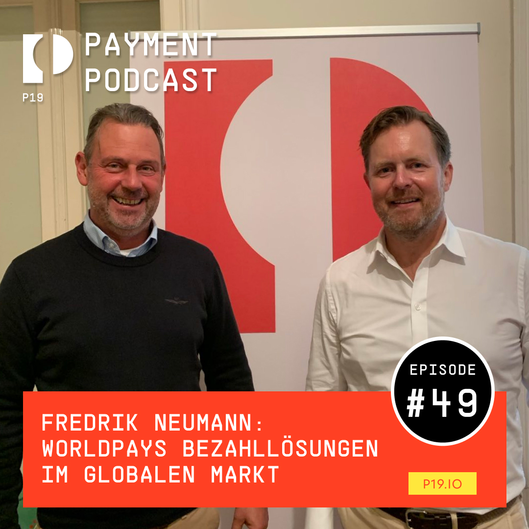 Im #P19 #Podcast Episode #49 spricht Fredrik Neumann von @Worldpay über globale Bezahllösungen, lokale Anpassungen &amp; die Zukunft des digitalen Euros.

🎧 Jetzt reinhören! 👉 bit.ly/3ELmr5q

#GlobalCommerce #Bezahllösungen #Innovation #DigitalPayment #Worldpay