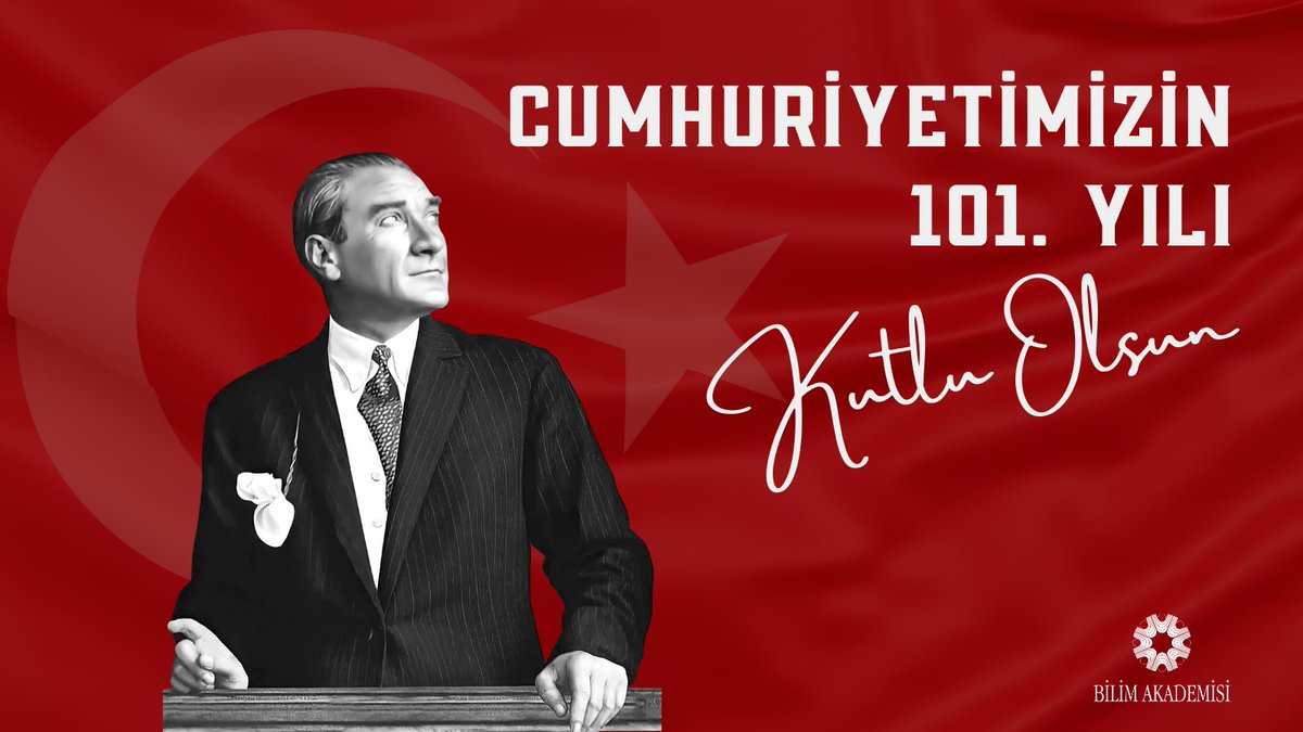 29 Ekim Cumhuriyet Bayramı kutlu olsun!

#Cumhuriyet101Yaşında #29Ekim #Yasasıncumhuriyet