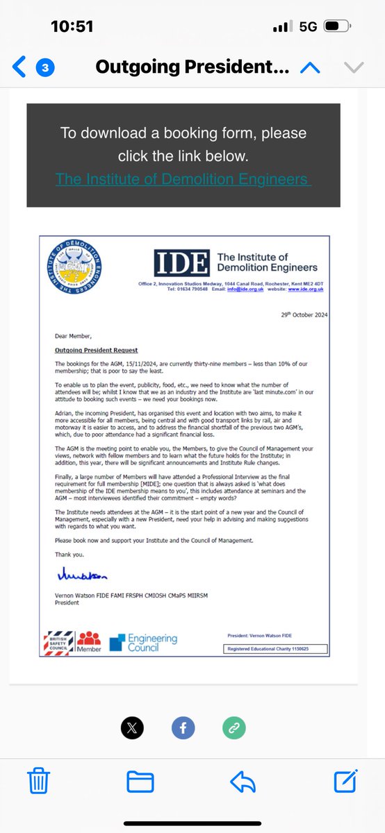 The <a href="/IDEPresident/">IDE</a> AGM is coming up soon. We need the members to attend so please book your place now. <a href="/ArmacGroup/">Armac Group</a>