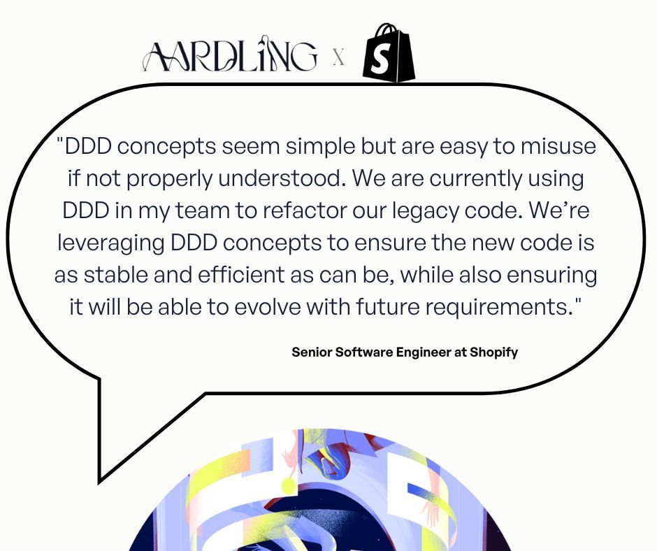 Understanding the core concepts of DDD can seem simple, but successfully implementing them into a legacy software system can prove difficult. Read our case study of our work with Shopify buff.ly/3Wjkbei