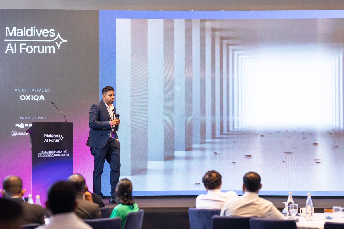 Maldives AI Forum tweet media