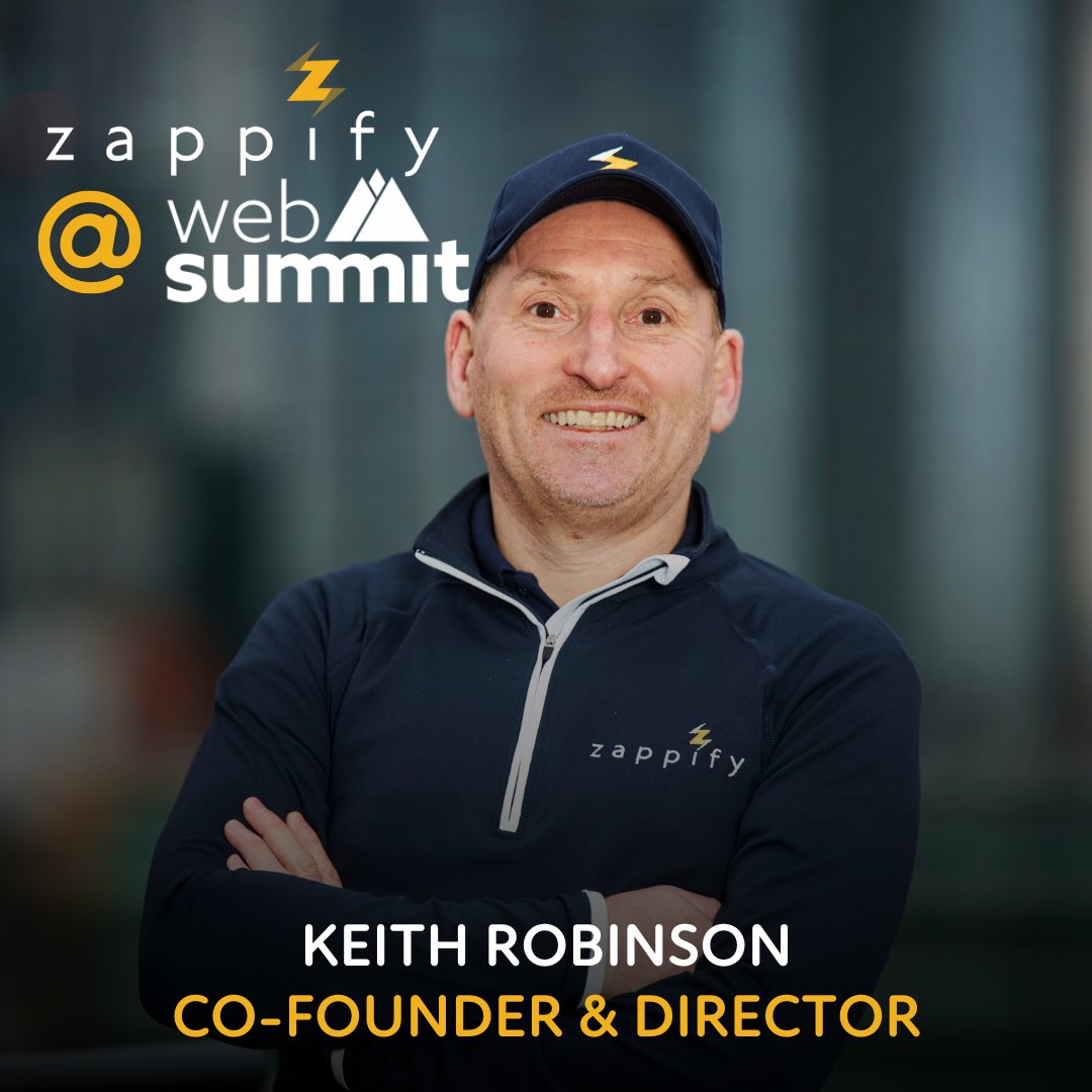 ZappifyUK's tweet photo. Meet the members of the team attending #WebSummit!🌟

If you’re attending, stop by our ALPHA startup stand on Wednesday to chat with Keith and Lauren, see a demo, or talk about potential partnerships. We can’t wait to hear about the connections made in Lisbon⚡

@WebSummit https://t.co/7xuO99L56Q