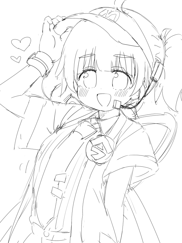 流行にのっかってなんか描いてる。あとで清書します・・:(っ'ヮ'c): 