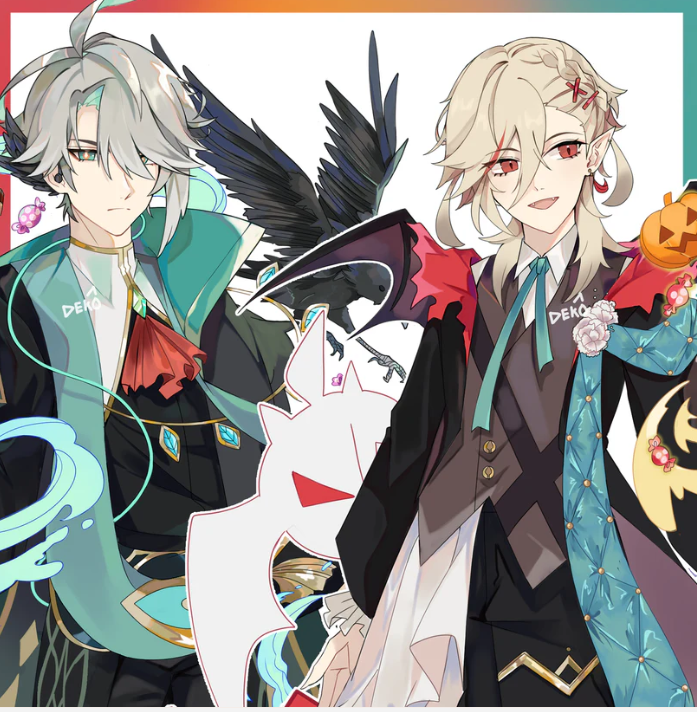 カーヴェ(原神) 「Available again! 」|🌸✨DEKO✨🌸BLOSSOM SAMURAIのイラスト