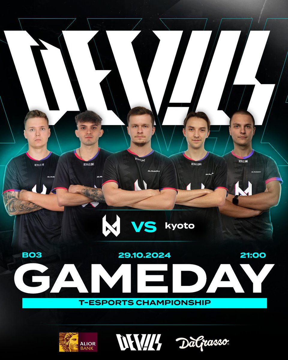 Dwa mecze nas dzielą od wyjazdu na finały w Budapeszcie!

⏰21:00
🆚Kyoto
🏆T-Esports Championship

Polską transmisje możecie obejrzeć u <a href="/Troglodytaaa/">Troglo</a> i  <a href="/brankoo16/">Damian "Branko" Laszczak</a> 🫡