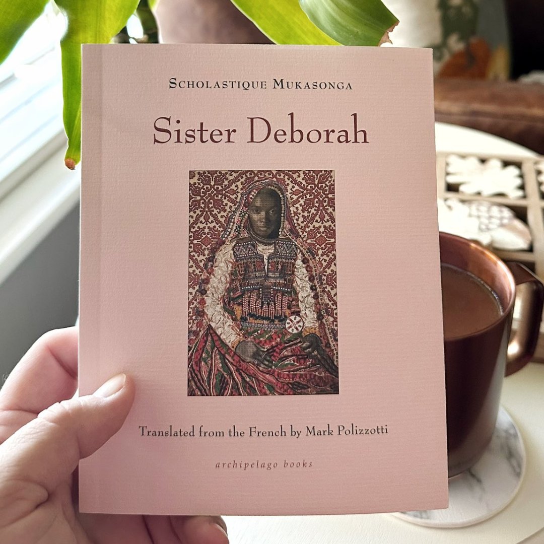 Sister Deborah translated by Mark Polizzotti is published in USA today on <a href="/archipelagobks/">Archipelago Books</a>  !

archipelagobooks.org/book/sister-de…

I am looking forward to discover your feelings about her reading ..

Nice photo from <a href="/mookse/">Mookse</a> 

#book #BookoftheDay #Literature #Rwanda #USA