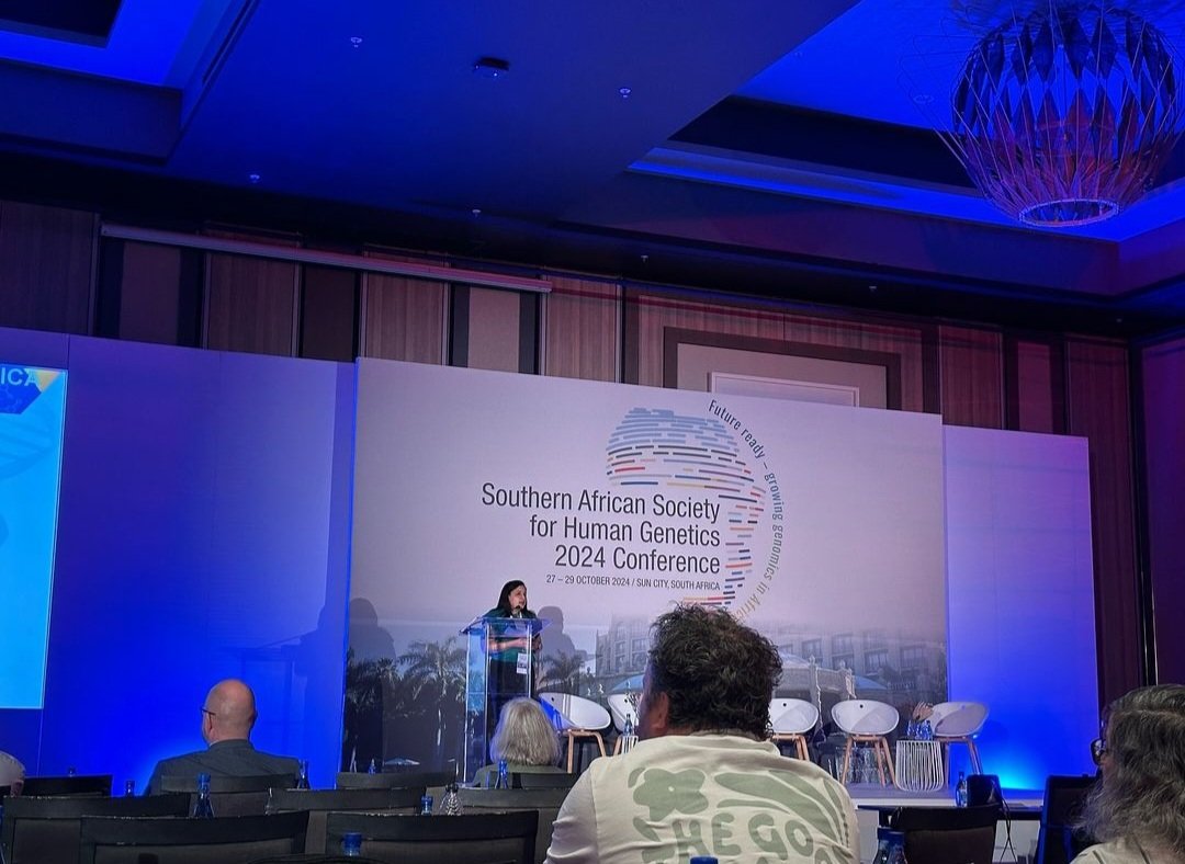 SAHumanGenetics's tweet image. Our final session, &quot;Scaling up Genomics in Africa&quot; ended with a bang and fantastic discussion among our speakers:
1. Rizwana Mia
2. ⁠Dr Tim Newman
3. ⁠Shaun Aron
4. ⁠Dr Ciara Staunton &amp;amp; Donrich Thaldar

# SASHG #SASHG2024Conference #SUNCITY
