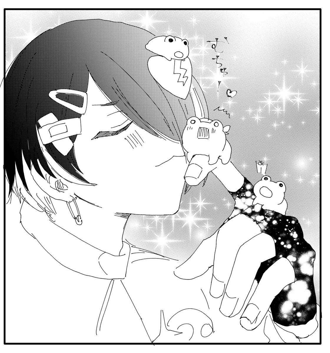@namako_0o 順番に並ぶでござるよ〜!!!!!💋🐸🐸🐸 