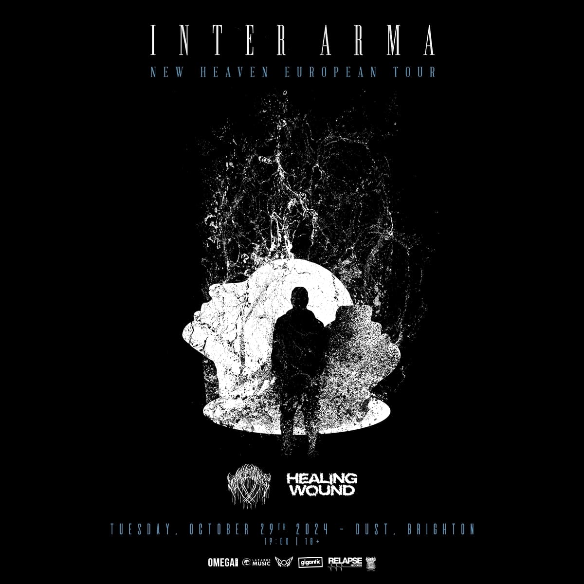 WALLOWING_NOISE's tweet photo. TONIGHT w/ @INTERARMA804 &amp; #healingwound at #Dustbrighton. 
Our last one of 2024.

#SCIFIORDIE

@churchroadrecs
@deathwishinc 

#wallowing #interarma #churchroadrecords #deathwishinc #atonalmusicagency https://t.co/6VDAS0k8RG