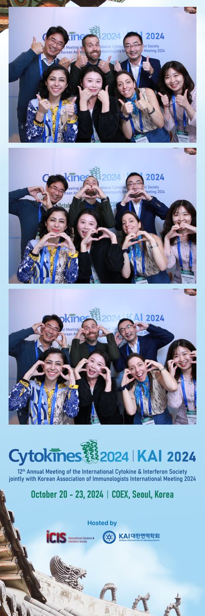 CannaLab (@canna_lab) on Twitter photo Though I thought <a href="/CytokineSociety/">ICIS 🦋 @cytokinesociety.bsky.social</a> 2024 was a great conference, and Seoul was amazing ... my photobooth skills need work. Not so for <a href="/golnaz_v/">Golnaz Vahedi</a>, <a href="/SchwartzLab9/">Daniella Schwartz</a>, Kiyoshi, et al. Though I thought <a href="/CytokineSociety/">ICIS 🦋 @cytokinesociety.bsky.social</a> 2024 was a great conference, and Seoul was amazing ... my photobooth skills need work. Not so for <a href="/golnaz_v/">Golnaz Vahedi</a>, <a href="/SchwartzLab9/">Daniella Schwartz</a>, Kiyoshi, et al.