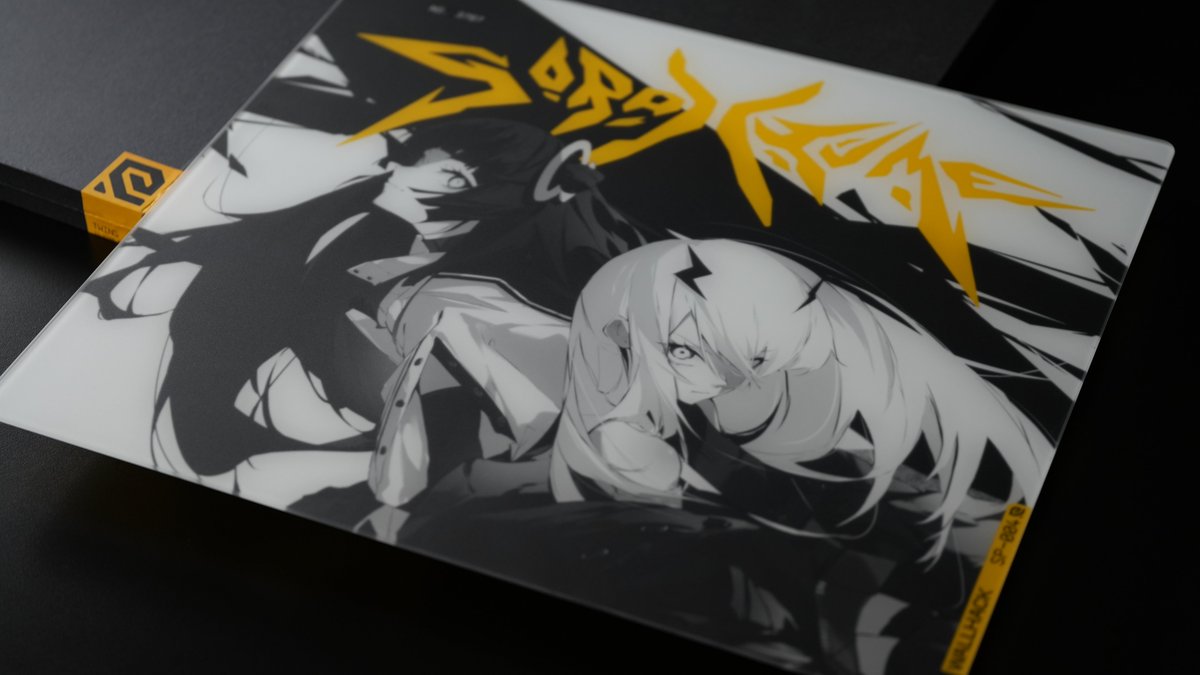mionigg's tweet photo. #PR Wallhack SP-004 Twins: お馴染みのキャラクターSoraとYumeが1枚になった特別デザインのガラスマウスパッド。クーポンコード MIONI で10%OFFになります。 https://t.co/jjRbBGDrEl

販売スケジュール
・10/31(木) ~ 公式サイト2000枚 
・11/1日(金) ~ 公式サイト2000枚