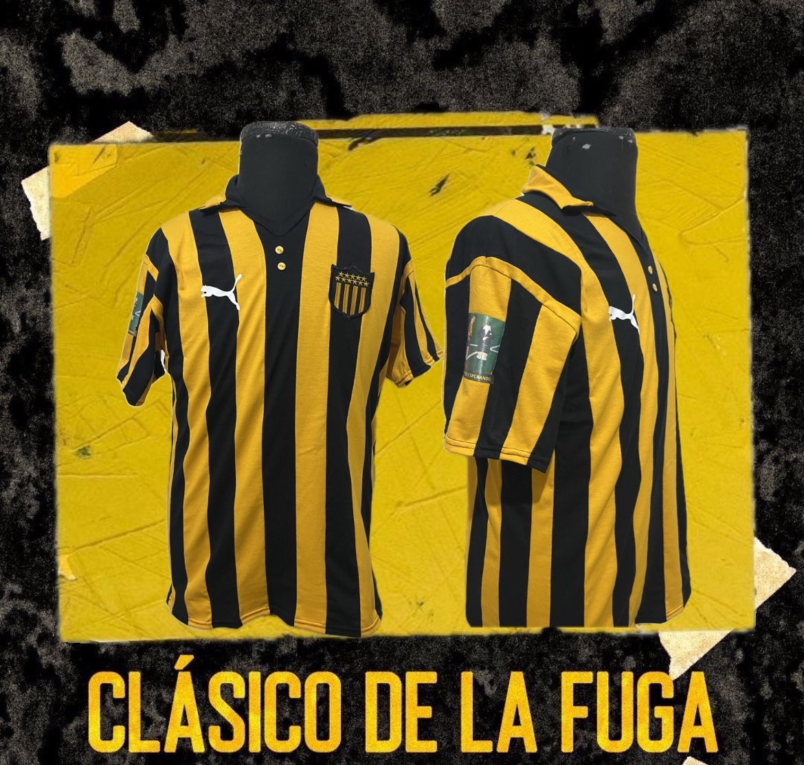 SORTEO CAMISETA CLÁSICO DE LA FUGA SIN SPONSORS👕🏆

⚠️ 𝐏𝐚𝐫𝐚 𝐩𝐚𝐫𝐭𝐢𝐜𝐢𝐩𝐚𝐫:

1️⃣ Seguí a <a href="/indiodelCAP/">el Indio del CAP</a> y <a href="/CasacasVintage/">Casacas Vintage</a> 
2️⃣ Dale RT a esta publicación y @ a dos amigos. 

ℹ️ El sorteo se realizará el 15 de Noviembre. 

🍀 Suerte para todos.