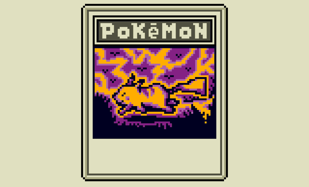 Oops I accidentally used more than 4 colors so here is the update! I actually think the reduced color looks better :D
#pixelart
#pokemontcg