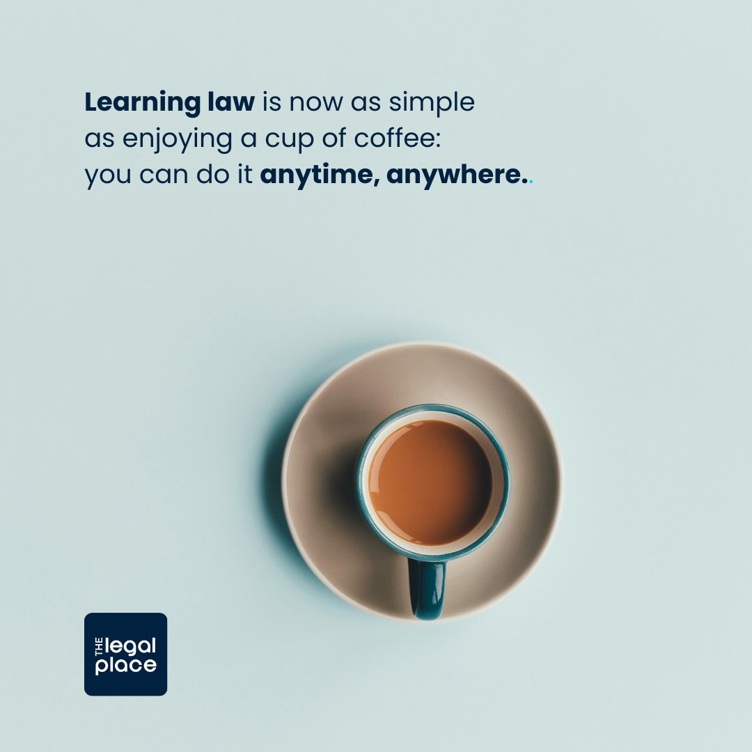 The Legal Place offers a practical and flexible way to stay updated on European law. With on-demand access, courses and resources are available anytime, anywhere, seamlessly fitting into the busy schedules of legal professionals.

💼 On-demand learning: 24/7 access allows each