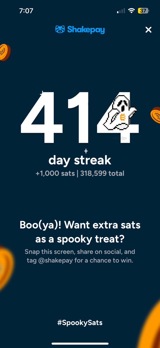 CryptoCrazy2020's tweet photo. @shakepay I want more sats!!! https://t.co/MRjUt0Vg4Q