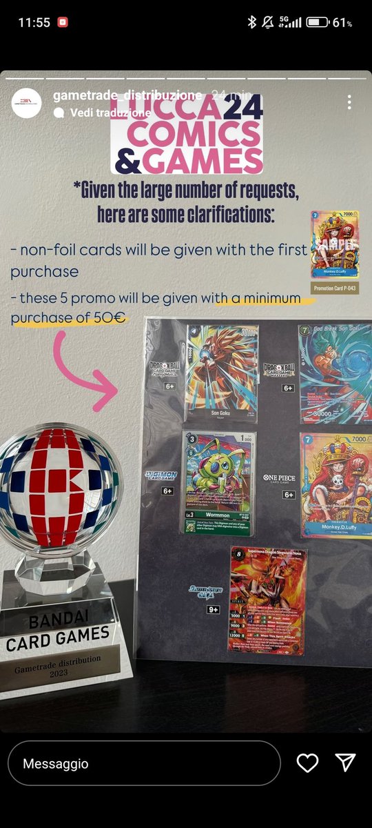 FlyKnives's tweet photo. @ONEPIECE_tcg_EN @gametradeit,.bandai Is correct this way by gametrade? https://t.co/nFrSlYwMjU