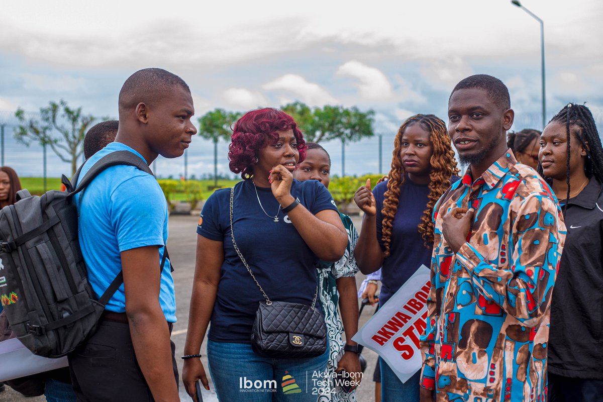 IbomTechWeek's tweet photo. Welcome, ALX Africa! ✈️

We’re excited to announce the arrival of the @alx_africa team, landing at Akwa Ibom to join us for Tech Week 2024! 

Known for empowering African talent with top-notch tech and leadership skills, ALX Africa is here to inspire, connect, and collaborate. https://t.co/r7gM4IROFY