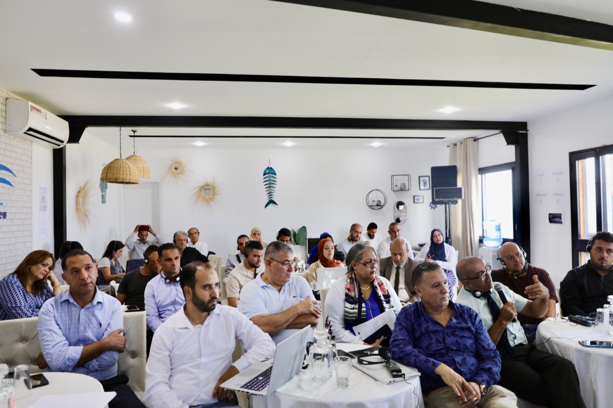 UN_FAO_GFCM's tweet image. 🌊Kicking off a new #SSFForum session with @NotreGrandBleu on #MarineLitter in #Monastir 🇹🇳
Bringing together #SSF stakeholders from across the #Med &amp;amp; #BlackSea to discuss innovative solutions and inspire each other to tackle this environmental &amp;amp; socioeconomic issue.
#RPOA_SSF