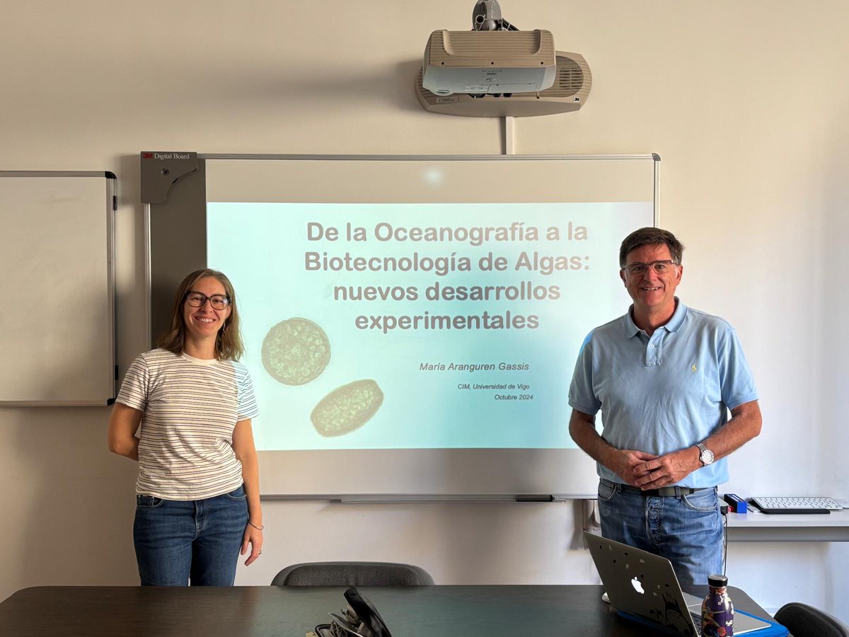 Talking about my research in the <a href="/BEA_ULPGC/">Banco Español de Algas - Oficial</a>, it's been a pleasure to share time and sciences with Juan Luis G Pinchetti and his team

<a href="/bioloxica/">Grupo de Oceanografía Biolóxica (GOB)</a> <a href="/CIM_Uvigo/">CIM UVigo</a> <a href="/EMBRC_EU/">EMBRC (European Marine Biological Resource Centre)</a>