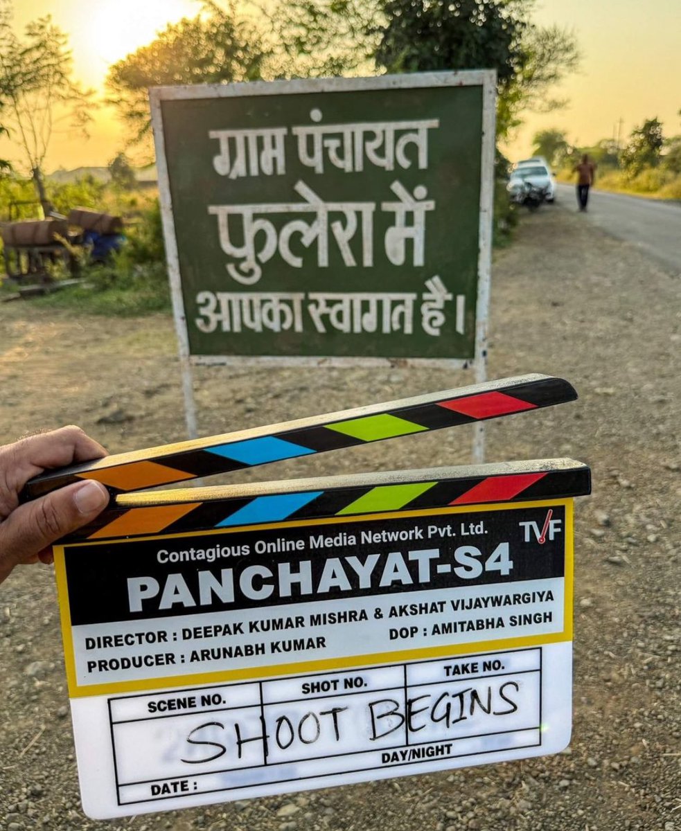 iamajaygem's tweet photo. #panchayat season 4 begins 
#panchayat #PrimeVideo #Dhanteras https://t.co/QVt7BxbDN0