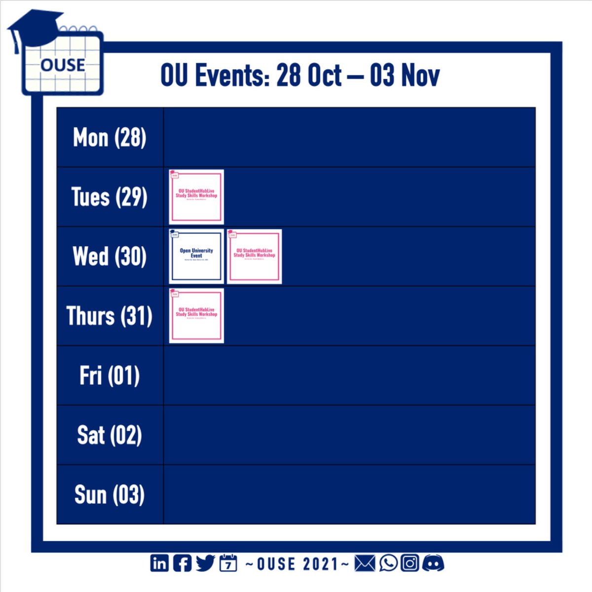 Open University Students Events tweet media
