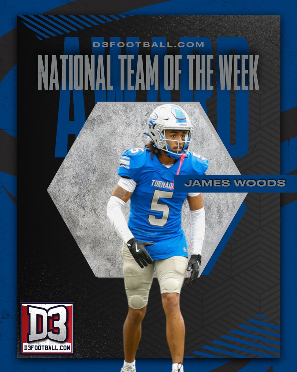 Brevard College Athletics (@bctornados) on Twitter photo Football: BREAKING NEWS - Congrats to BC Senior defensive back James Woods for being selected to the D3football.com National Team of the Week! #NadoNation #d3fb <a href="/BrevardF5/">BC Football 🌪</a> Football: BREAKING NEWS - Congrats to BC Senior defensive back James Woods for being selected to the D3football.com National Team of the Week! #NadoNation #d3fb <a href="/BrevardF5/">BC Football 🌪</a>