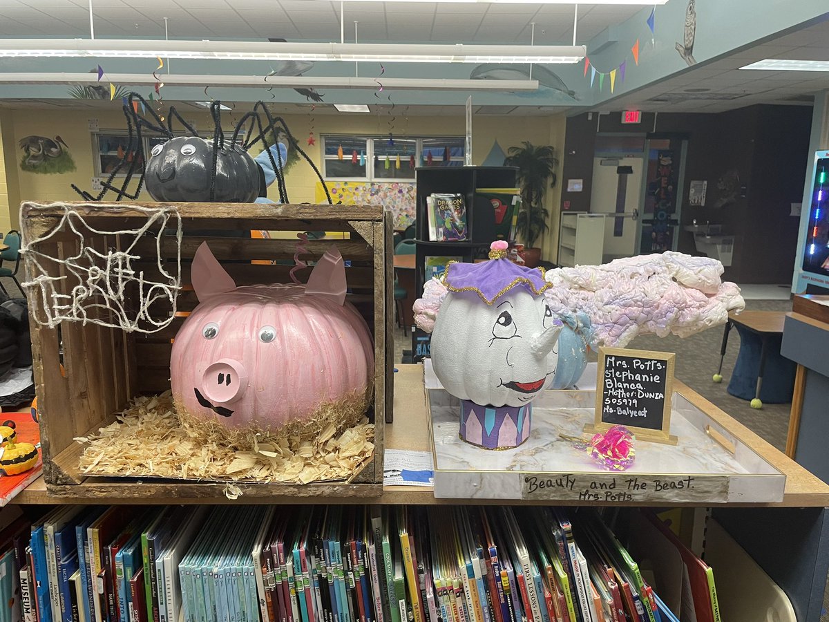 Brooke Hale (@mrsbrookehale) on Twitter photo What better way to celebrate Red Ribbon week pajama day than a trip to the library to read (and a chance to see some of our character pumpkins).@BrookeHaleSPE <a href="/collierschools/">Collier County Public Schools</a> @spehawksnaples @ccpsmediacentrs #CCPSMediaspecialist
#ccpsproud #readersareleaders #spemediafun What better way to celebrate Red Ribbon week pajama day than a trip to the library to read (and a chance to see some of our character pumpkins).@BrookeHaleSPE <a href="/collierschools/">Collier County Public Schools</a> @spehawksnaples @ccpsmediacentrs #CCPSMediaspecialist
#ccpsproud #readersareleaders #spemediafun
