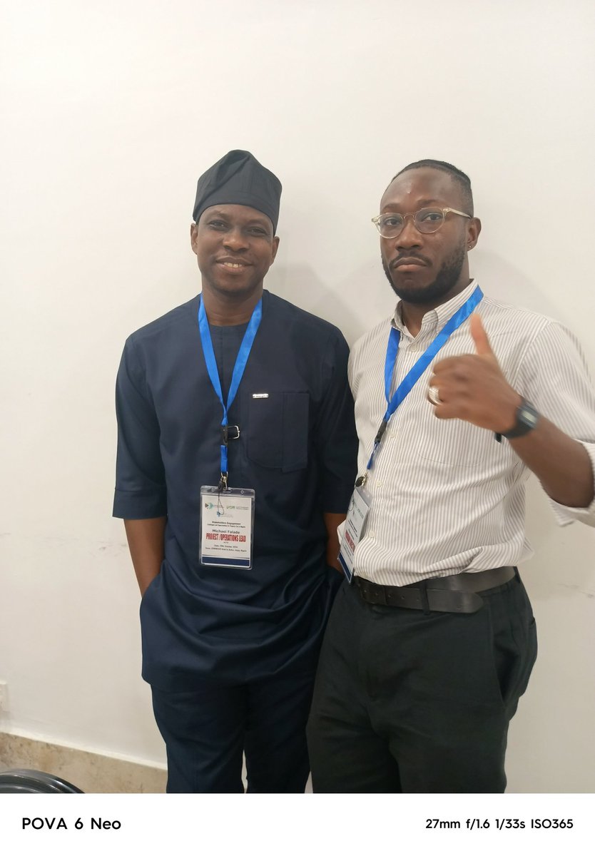 mikkyfaradd's tweet photo. With @ArewaMoyo at the dissemination event of the @LoGRITax funded Nigeria property tax diagnostic study with @ACTGTaxAfrica 
#LOGRI #ICTD #ACTG @ICTDTax https://t.co/EM1iFHDDau