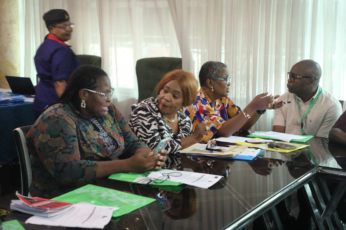 aneejnigeria's tweet photo. The objective of the meeting was to introduce the project &amp; seek the collaborate with key anti-corruption stakeholders at both national and state levels, with particular focus on Edo State &amp; FCT, Abuja.
#RoLACII, #RoLAC2, #IDEANg, #ANEEJCASARNProject https://t.co/BtbSvzH8uU