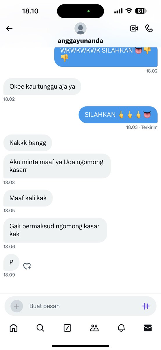 Indah260292's tweet photo. Semudah itu mulut kau menjudge pasutri kan 😅 kau fikir nya yg mudah x main sm pasutri , ini la skrg susah memang menilai single2 yg berotak zaman skrg ,, aku dh ku blg klo buat janji sm ku apalagi kesan pertama udh merusak udh la gk akan mau aku itu 😂 ini blm jumpa udh gini 😅 https://t.co/MoeyiwbDSf