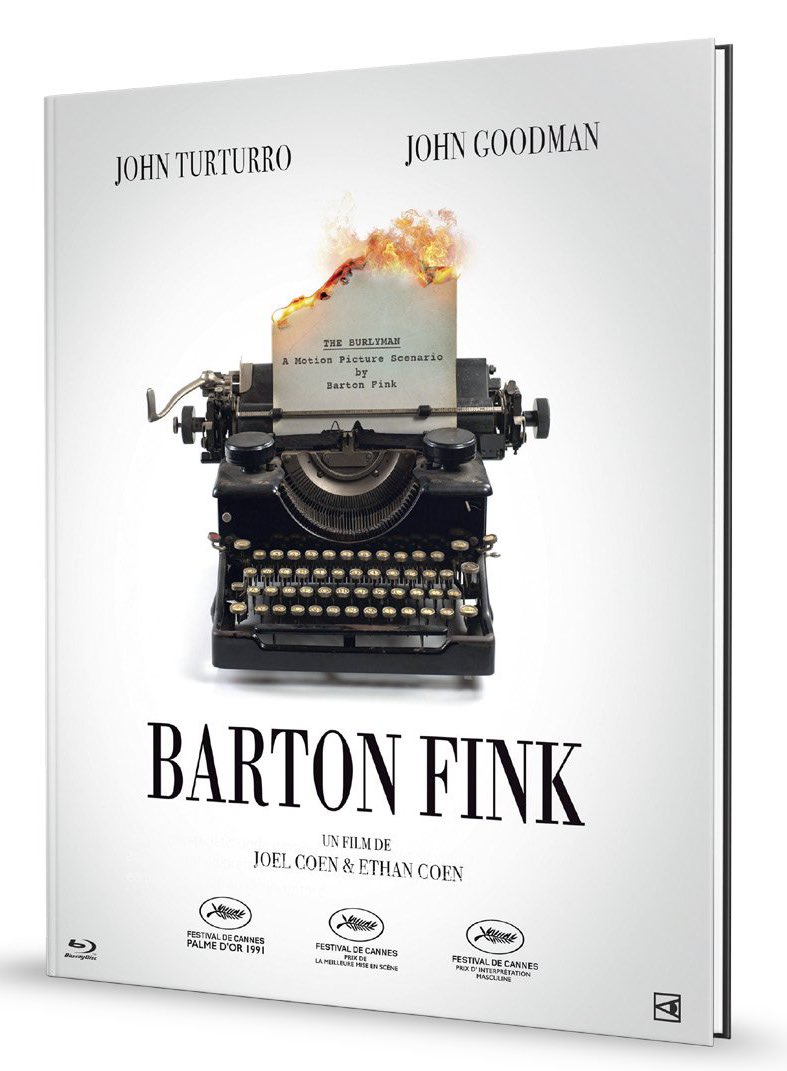 #Concours
3 Blu-Ray de BARTON FINK à gagner.
> RT + FOLLOW pour tenter ta chance jusqu'au 3 novembre à 20h.
> Tirage au sort le 4 novembre.