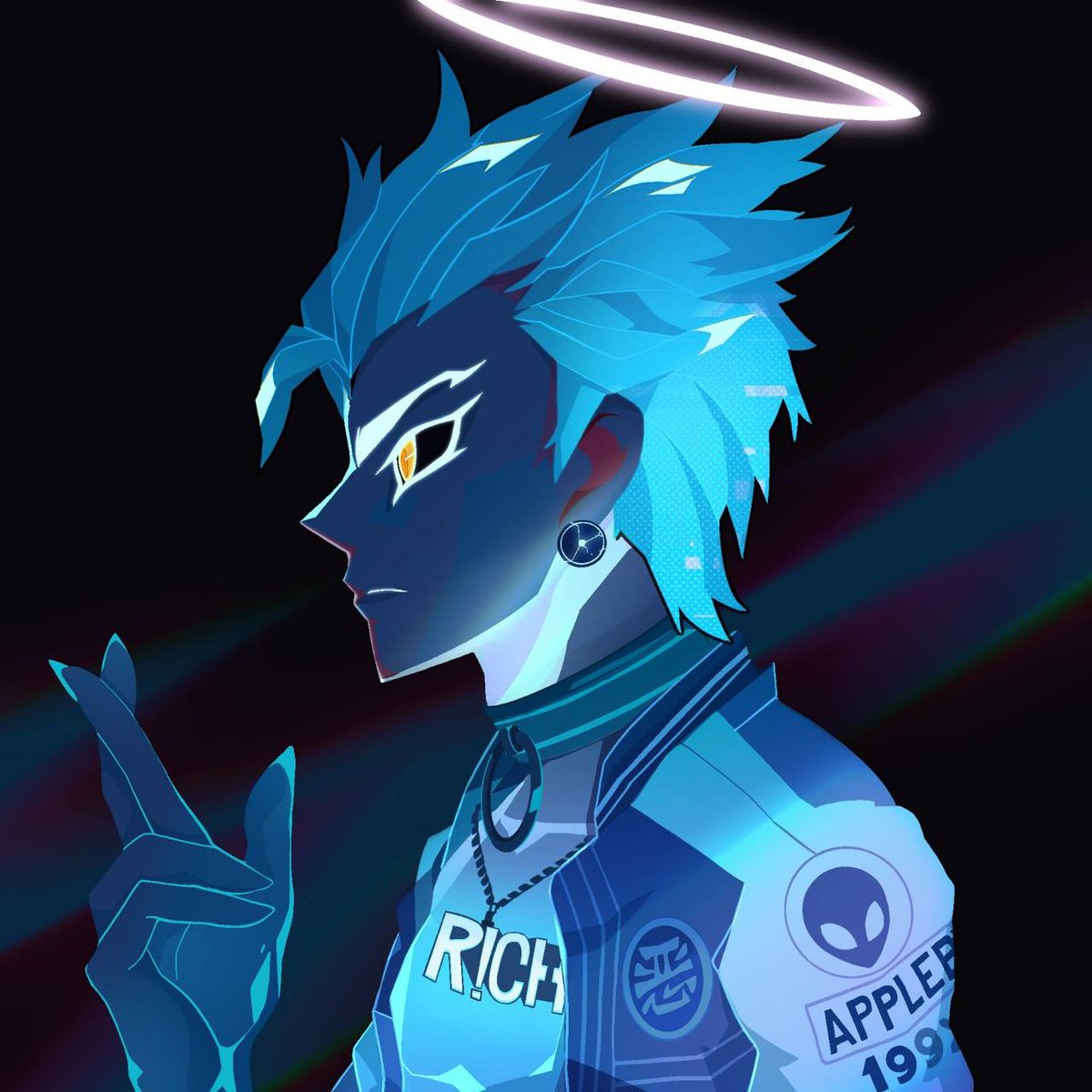 eth_apple's tweet photo. [RE]Initiated ███████ 🔴

Thank you for making art for me @PROJ_REdacted https://t.co/p0iTGrIiwo