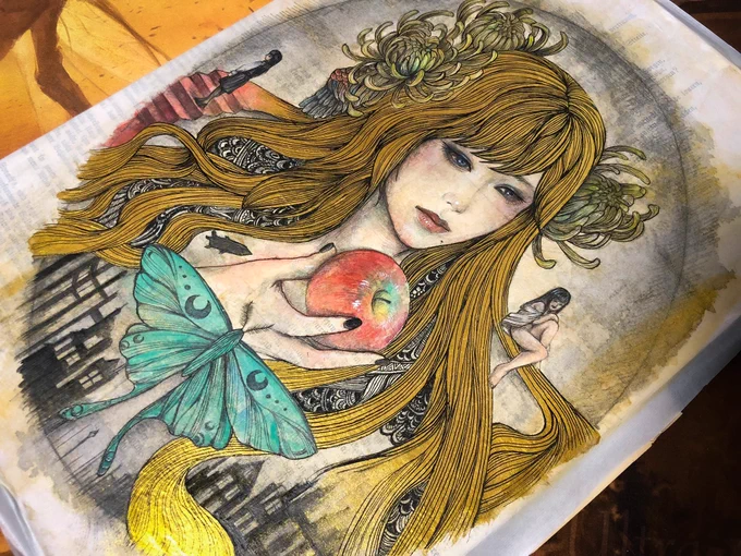 #SNS文化祭2024この時期は子どもたちの行事が多いのでゆっくり描いています。 