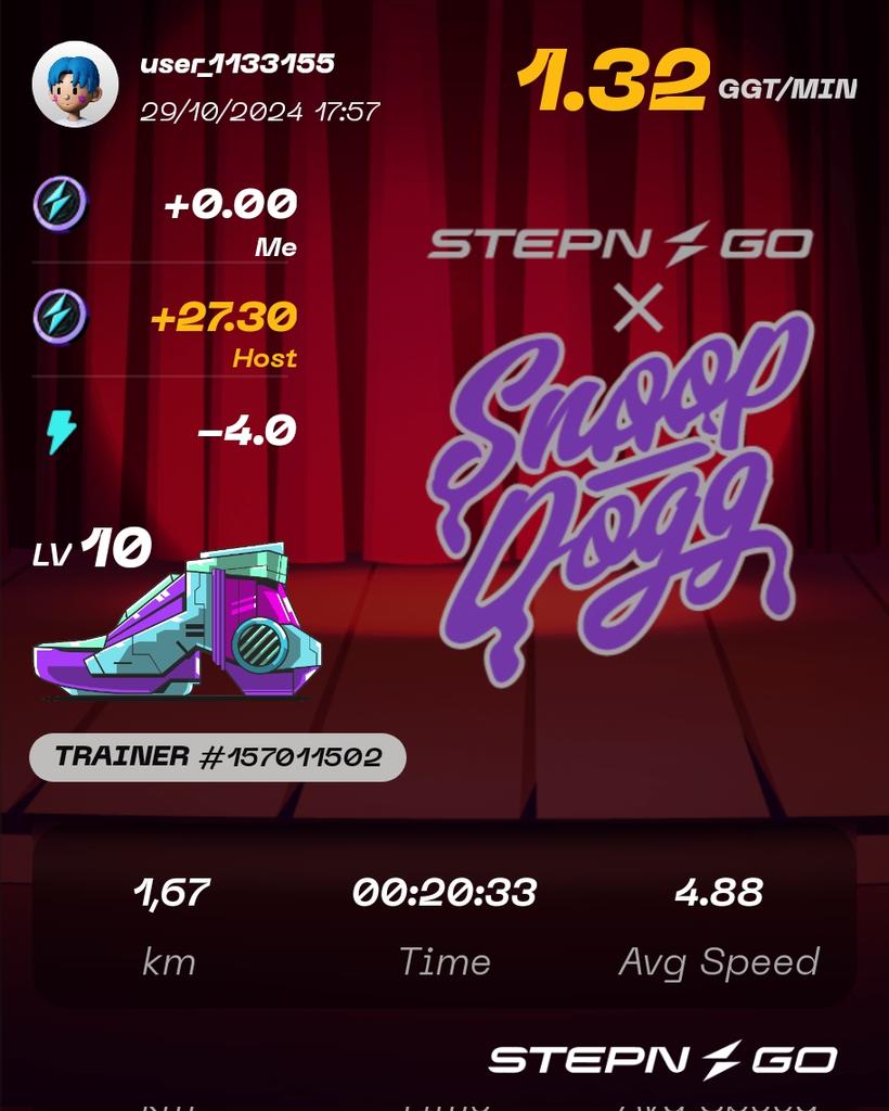 oolongtra's tweet photo. Here's my participation to #SnoopFtSTEPNGO Genesis Raffle Mint! Check @Stepnofficial for more details! https://t.co/9vC8UmXQyn