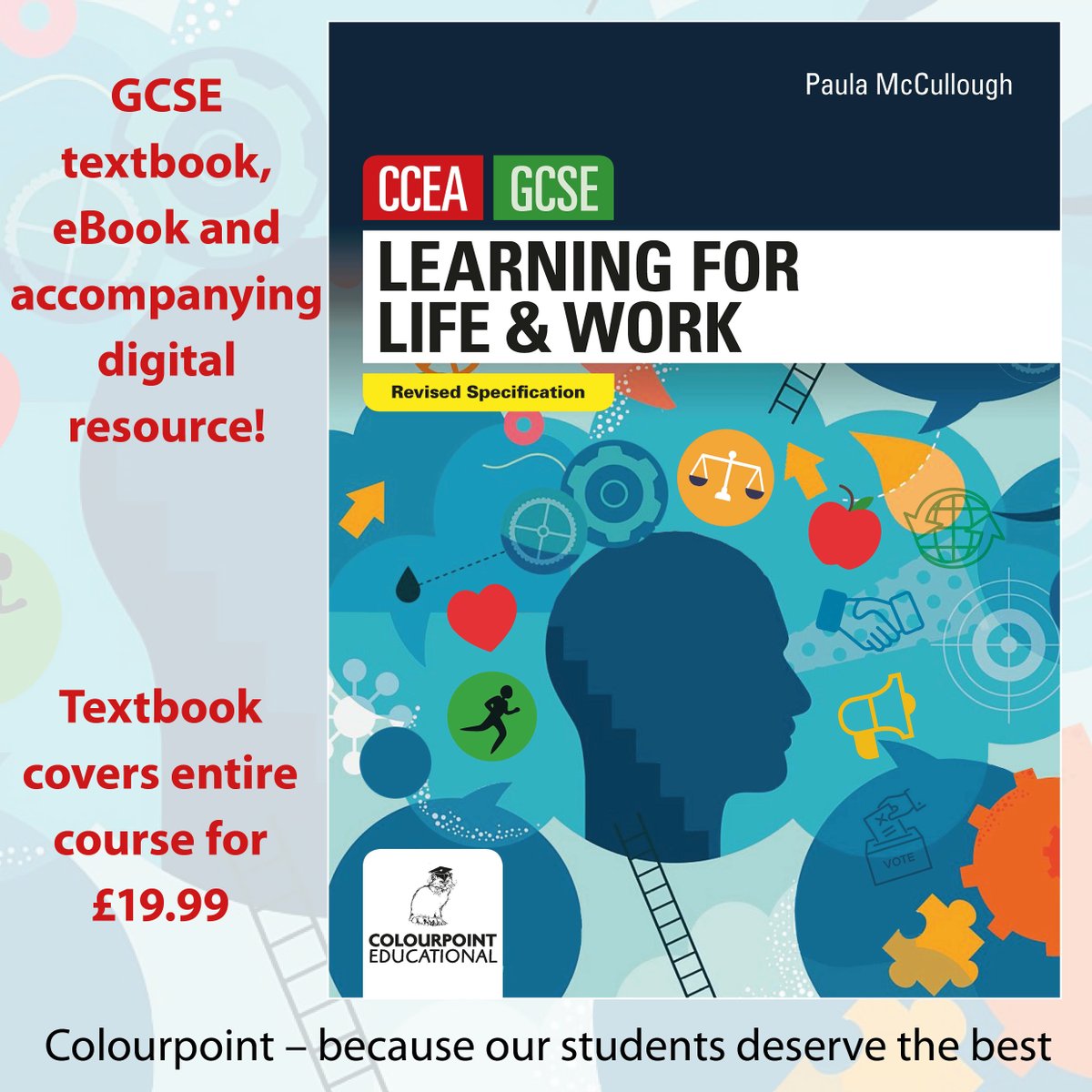 colourpointedu's tweet image. Give them what they need for #CCEA #GCSE #LLW: colourpointeducational.com/learning-for-l…