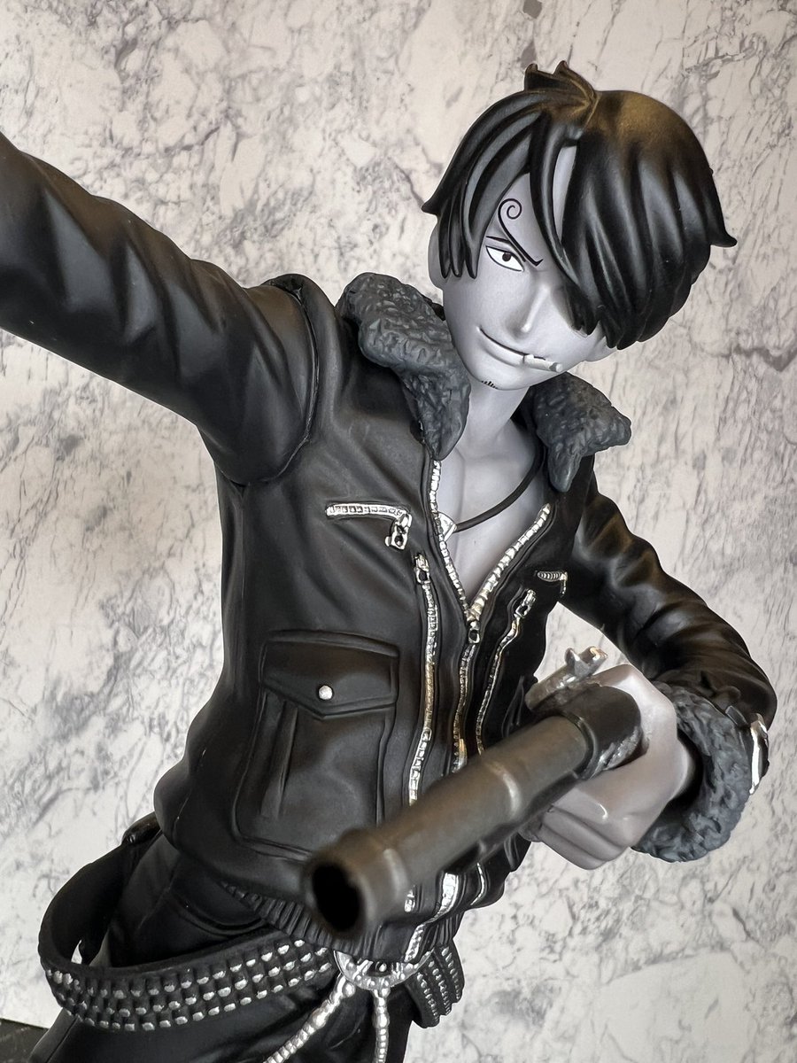 mune58935646's tweet photo. ✨ワシのおすすめ✨
DPCF ONE PIECE
SANJI 三銃士 Ver.1.5

第3弾DPCFサンジをモノクロVer.でリニューアル ✨
415話『ヒートアップ』扉絵衣装の再現度素晴らしい✨
小物類や細部まで作り込まれた造形よき✨
背中にプリントされたONEPIECEよきよき✨
モノクロカッコよき✨

#ONEPIECE #DPCF #サンジ https://t.co/BnULr3nF4j