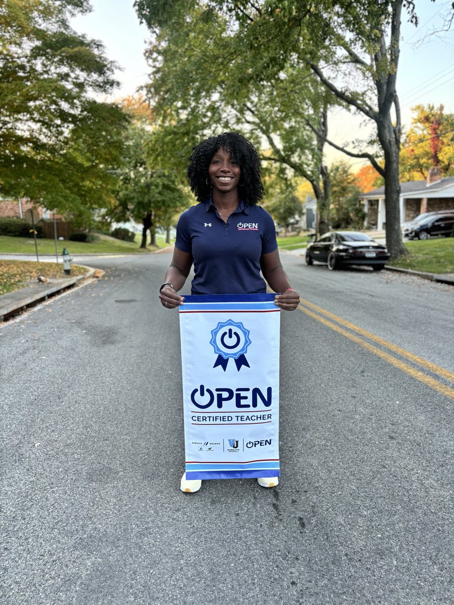 Tia Moore (@ms_mooreed) on Twitter photo Just got a cool gift in the mail after completing my <a href="/OPENPhysEd/">OPEN Phys Ed</a> certification training. Who wants one? Don’t worry I checked traffic first before I posed for this picture 😁 Just got a cool gift in the mail after completing my <a href="/OPENPhysEd/">OPEN Phys Ed</a> certification training. Who wants one? Don’t worry I checked traffic first before I posed for this picture 😁