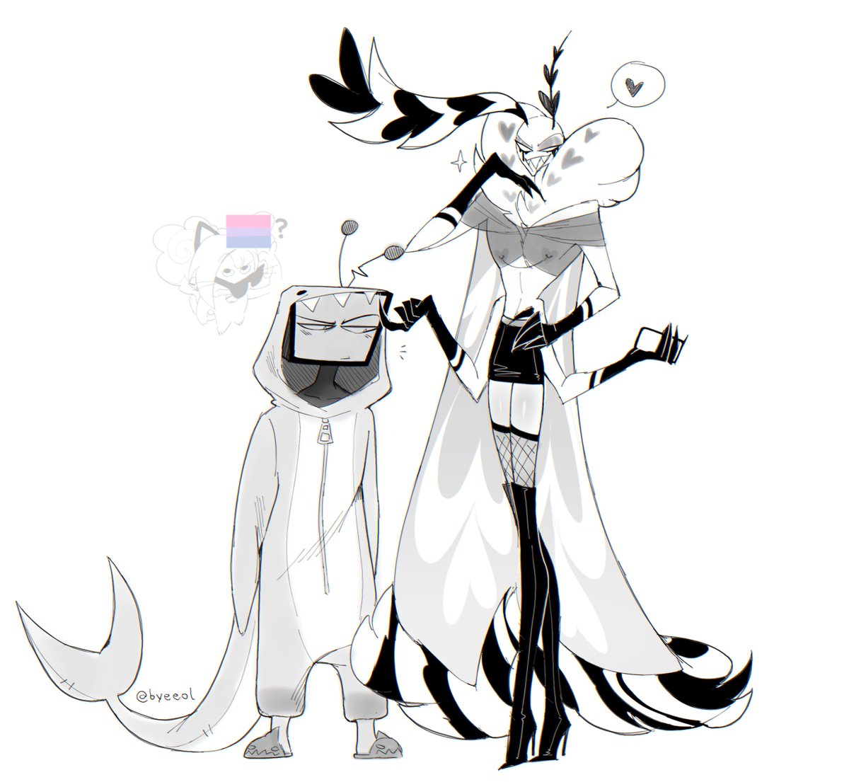 ByeolSirius's tweet photo. gay panic

#voxval #staticmoth #voxhazbinhotel #valentinohazbinhotel https://t.co/hg8kwQhABN