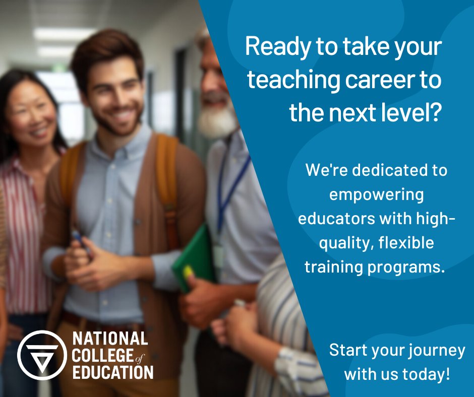 Ready to elevate your teaching journey?💡

Our programmes offer flexible, high quality training design to help you advance in your career!

Join today: nationaleducation.college/contact