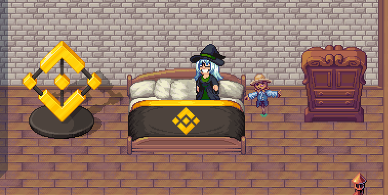 Thank you verymuch <a href="/TheFarmersGuild/">The Farmer's Guild</a> for the <a href="/pixels_online/">Pixels</a>  trick or treat! Lovetttt!