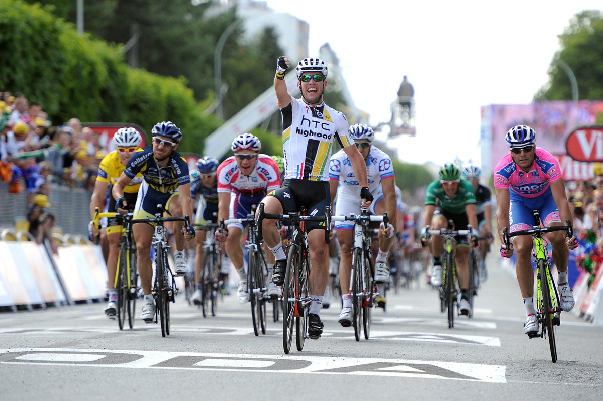 LeTour's tweet photo. Etape 9 / Stage 9 - #TDF2025
🚩 Chinon - @Chateauroux36 🏁 170 km

💚‍ ‍ The last 3 finishes in Châteauroux have seen @MarkCavendish win. Who will succeed him?

💚‍ Les 3 dernières arrivées castelroussines ont vu @MarkCavendish s'imposer. Qui lui succèdera ? https://t.co/JrhUDb8EYk