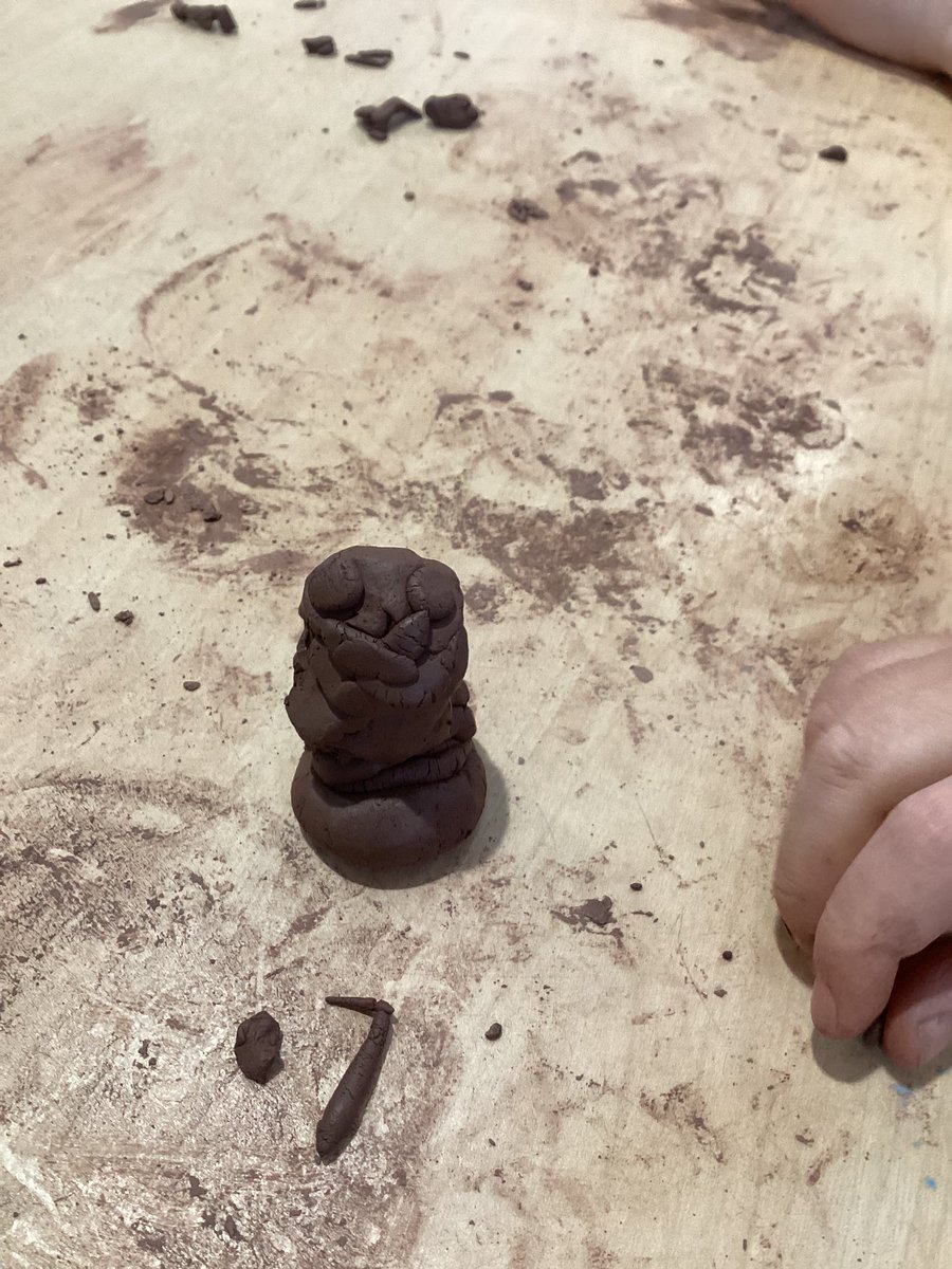Using clay helps us transform our communication, fine motor skills and expression on a daily basis! 🤩  <a href="/FroebelFriends/">Froebel Friends ERC</a> <a href="/FroebelTrust/">Froebel Trust</a> <a href="/froebelfutures/">froebelianfutures</a>