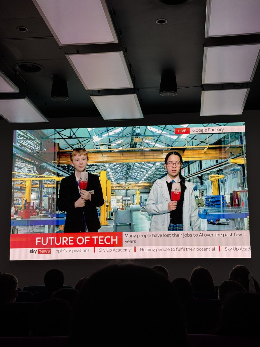 Eastwood BECS (@eastwoodbecs) on Twitter photo Our S1 pupils had an incredible day at Sky Academy! They took on newsroom roles - writing, presenting, and filmingβto create a news report on the future of AI technology. A fantastic hands-on experience building skills and exploring big ideas! π <a href="/EastwoodHighERC/">Eastwood High School</a> Our S1 pupils had an incredible day at Sky Academy! They took on newsroom roles - writing, presenting, and filmingβto create a news report on the future of AI technology. A fantastic hands-on experience building skills and exploring big ideas! π <a href="/EastwoodHighERC/">Eastwood High School</a>