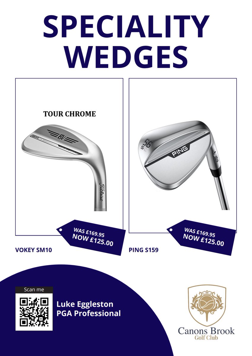 Huge SALE lasting till end of November.
Come on down to <a href="/CustomGolfEssex/">LEAP Golf Studio & Shop</a> at <a href="/CanonsBrookGolf/">Canons Brook GC</a> to get your bargains.
Need to hurry while stocks last.
Call 01279418357 to reserve your items if you can’t get here in time.