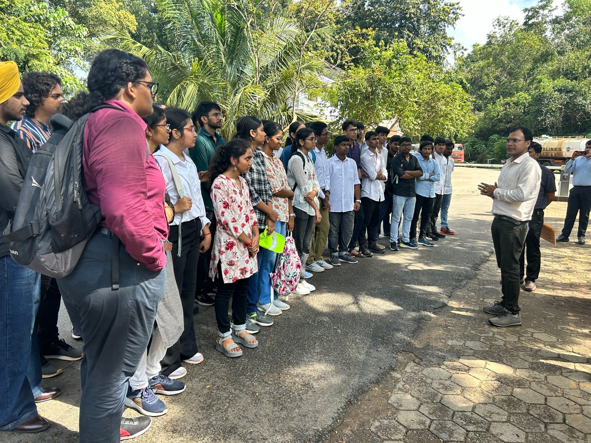 miningnitk's tweet photo. Department of mining engineering organised an Industrial visit for 3rd semester BTech students to KELTECH energies limited on 21.10.2024.
.
.
#industrialvisit #keltechenergies https://t.co/WgamCls2Vq